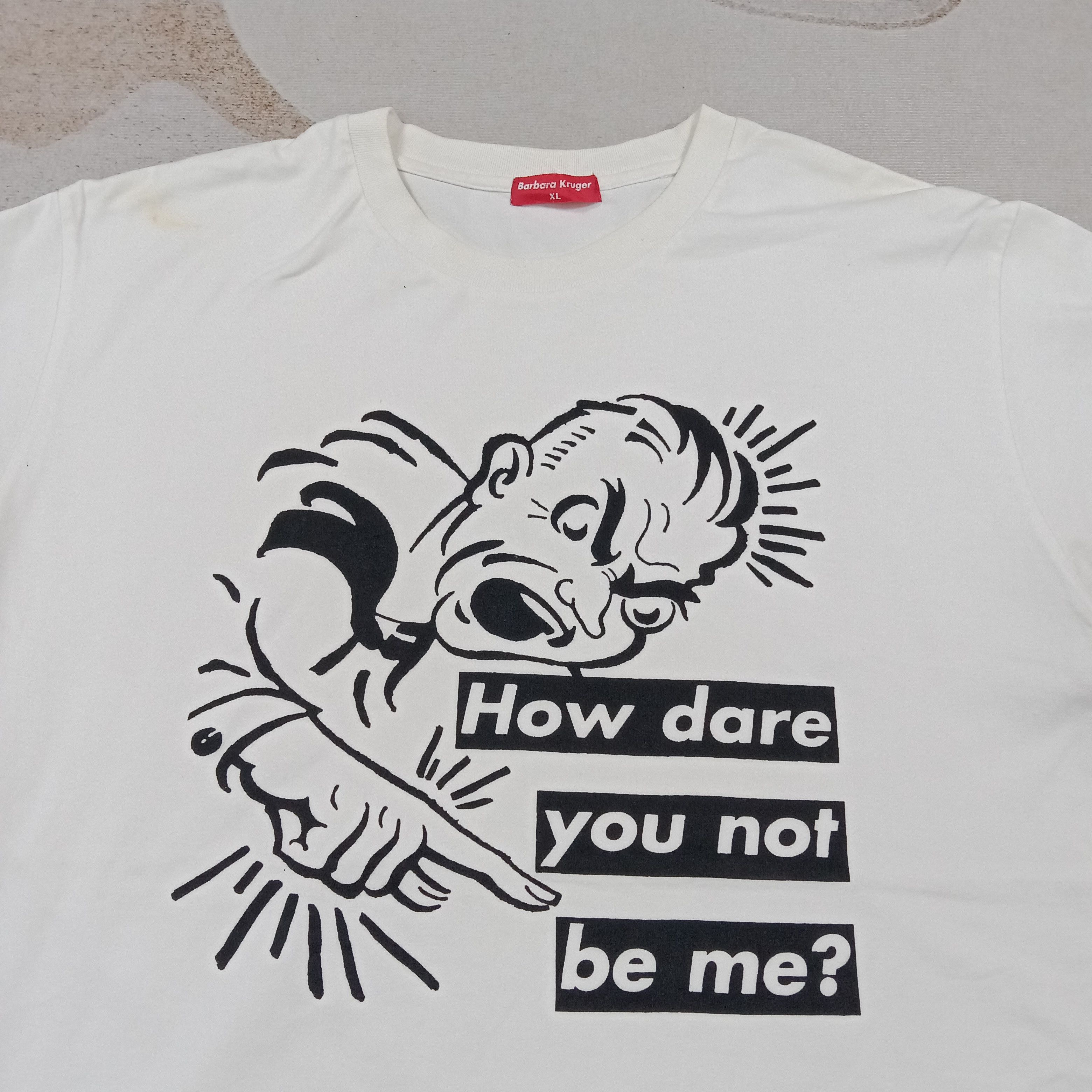 Barbara Kruger Barbara Kruger Japanese Brand Art Tshirt C276N30 Size US XL / EU 56 / 4 - 2 Thumbnail