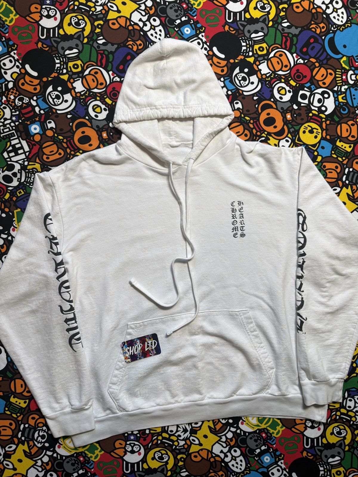 Chrome Hearts Chrome Hearts White Monogram Pullover Hoodie Size US XL / EU 56 / 4 - 2 Thumbnail
