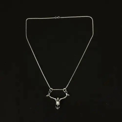 Jewelry Kurihara x Hara Skeleton Skull Necklace Punk Chain Size ONE SIZE - 4 Thumbnail