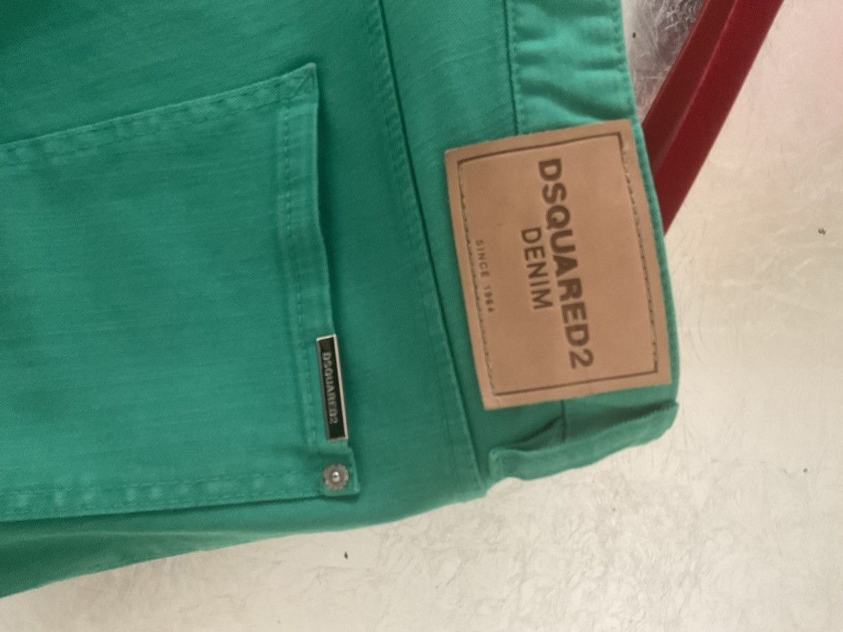 Dsquared2 Dsquared green denim trousers Size US 34 / EU 50 - 3 Thumbnail