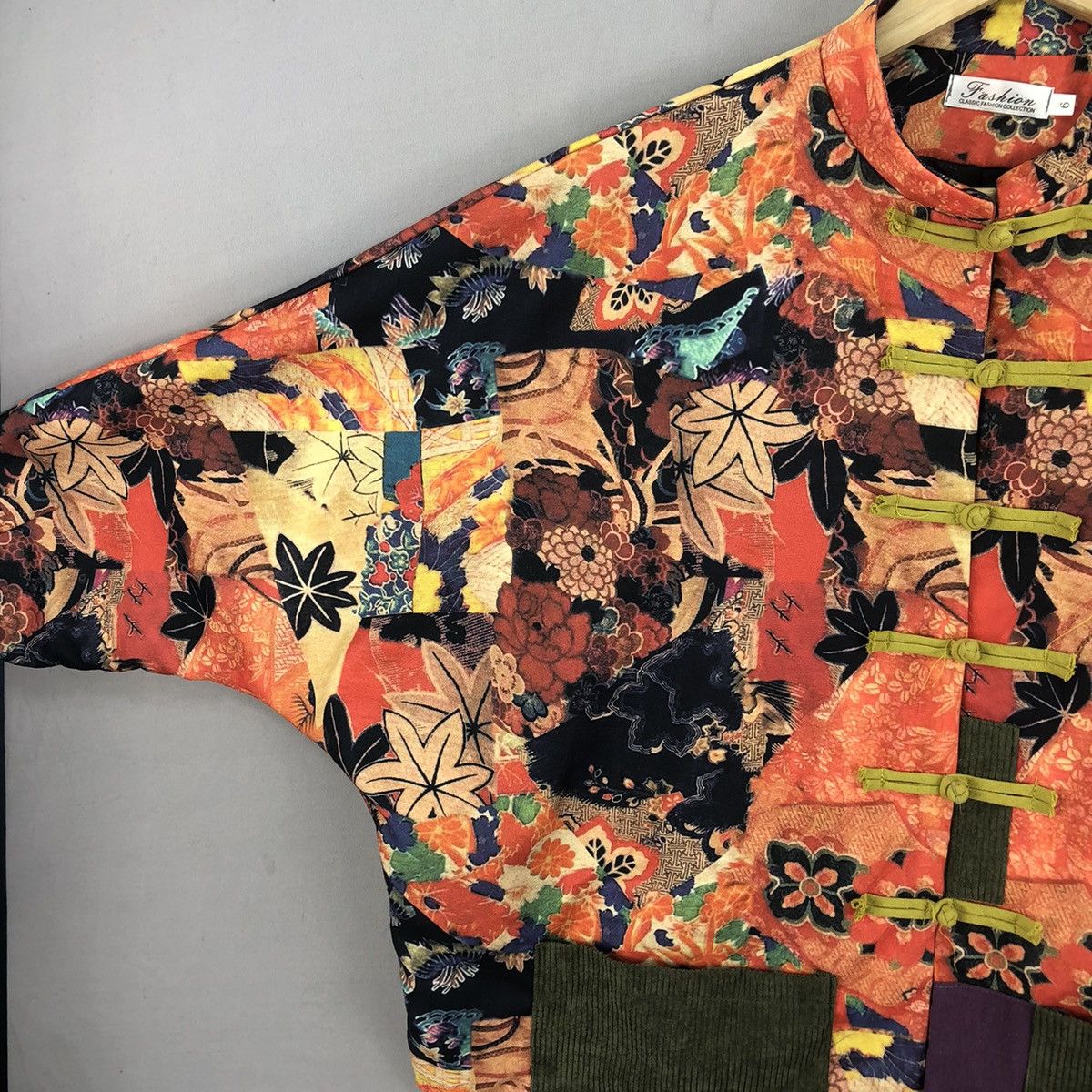 Japanese Brand Japanese Brand Floral Motive Baggy Kimono Size US XXL / EU 58 / 5 - 8 Thumbnail