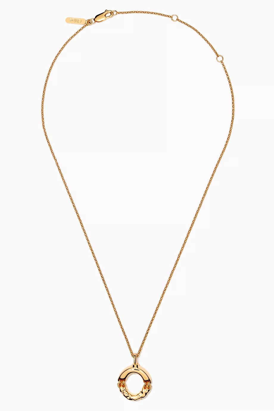 Chloe o1loc1c0425 Size: OS / Alphabet Necklace in Gold Size ONE SIZE - 3 Thumbnail