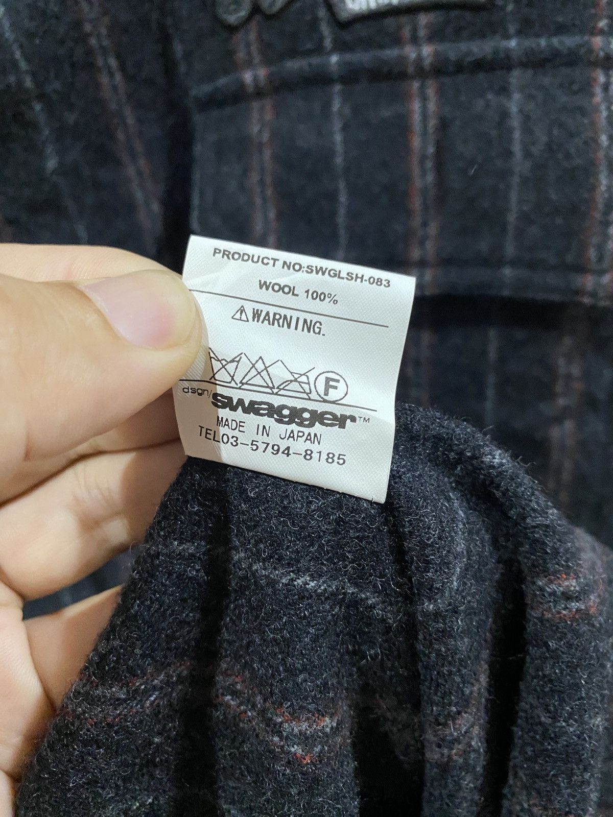 Japanese Brand × Swagger Swagger Japan Wool Jacket Size US XL / EU 56 / 4 - 8 Thumbnail