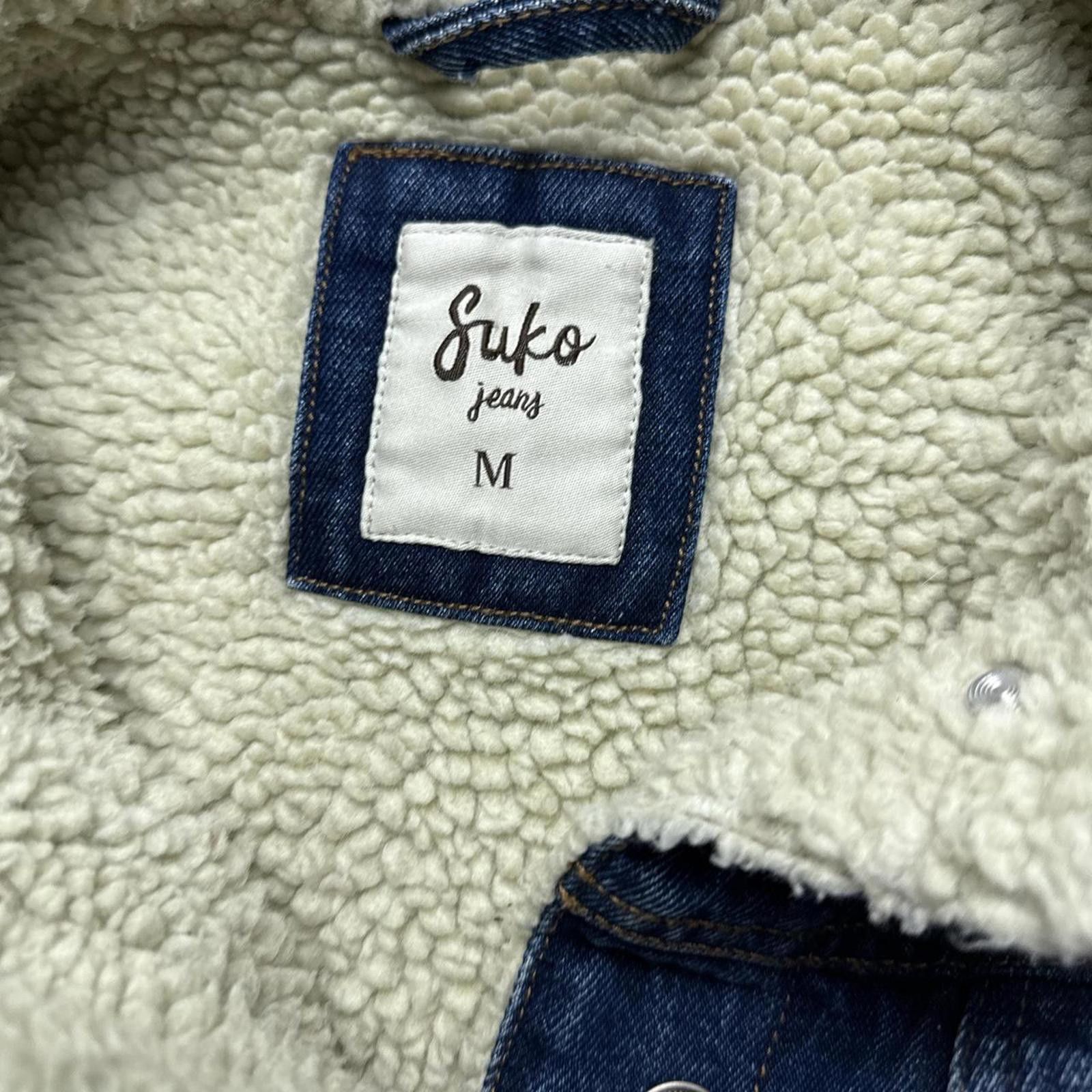 Other Suko Jeans Sherpa Lined Denim Jacket womens Medium Size M / US 6-8 / IT 42-44 - 5 Thumbnail