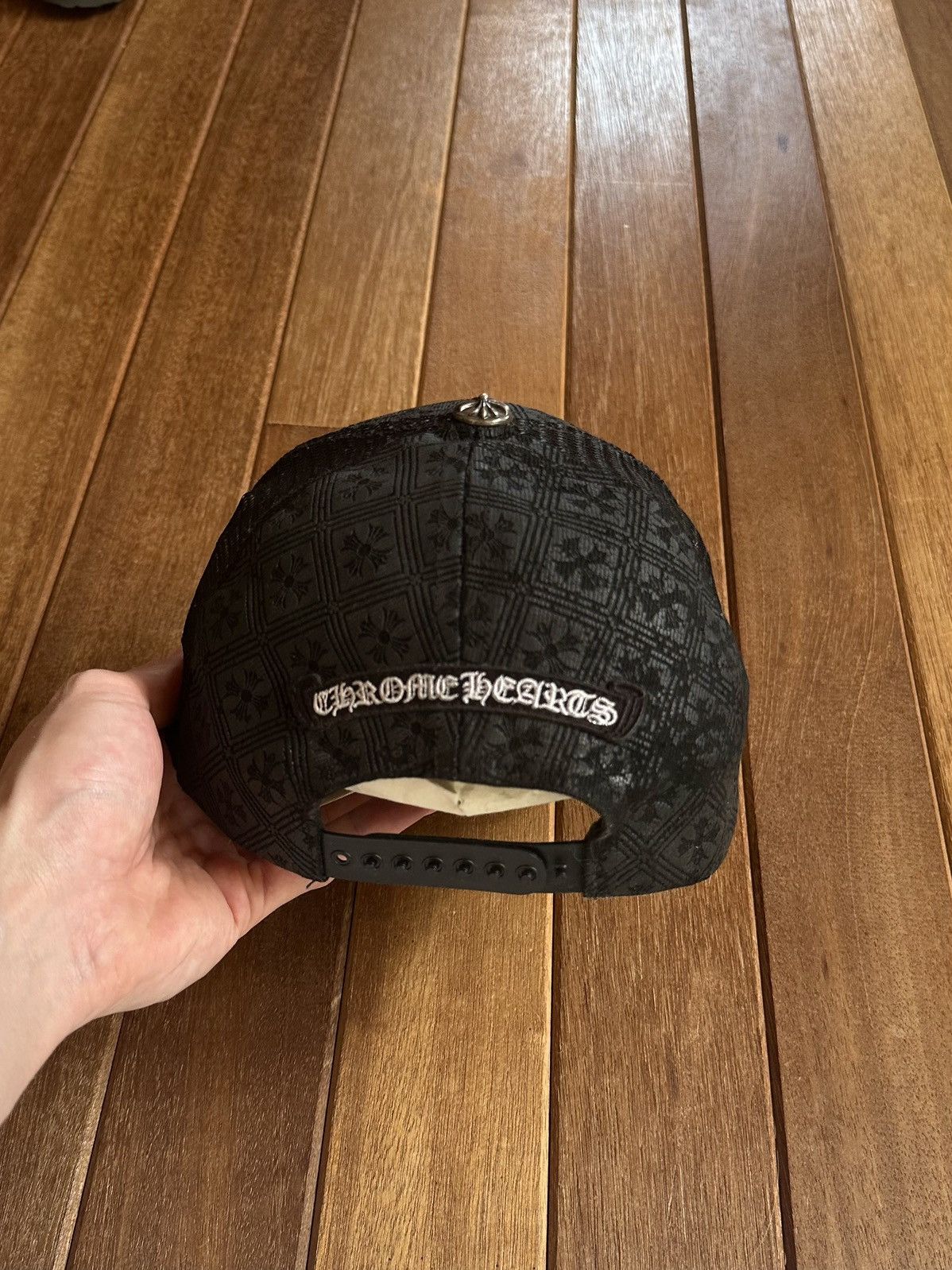 Chrome Hearts Chrome Hearts Triple Cross Monogram Cap Size ONE SIZE - 3 Thumbnail