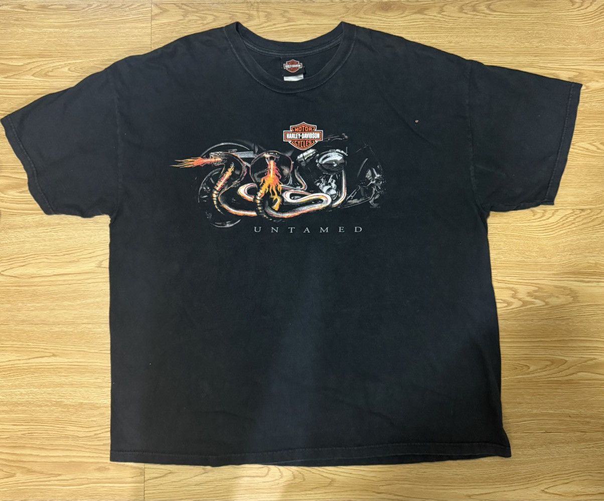 Harley Davidson vintage tshirt harley davidson al muth Size US XXL / EU 58 / 5 - 1 Thumbnail