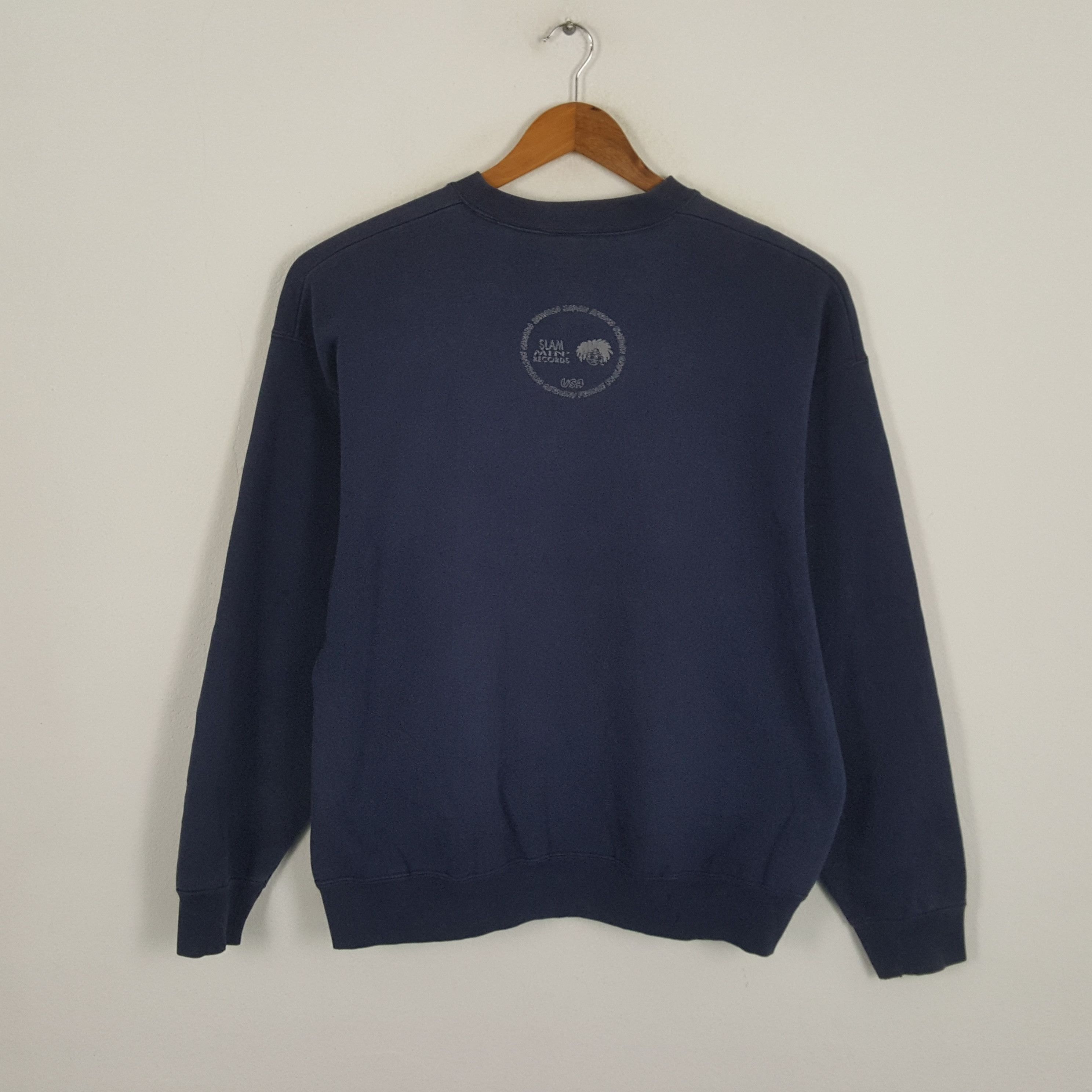 Band Tees × Chance The Rapper × Vintage Vintage SLAM-MIN RECORD NY Hip Hop Rapper Sweatshirst Size US XL / EU 56 / 4 - 3 Thumbnail