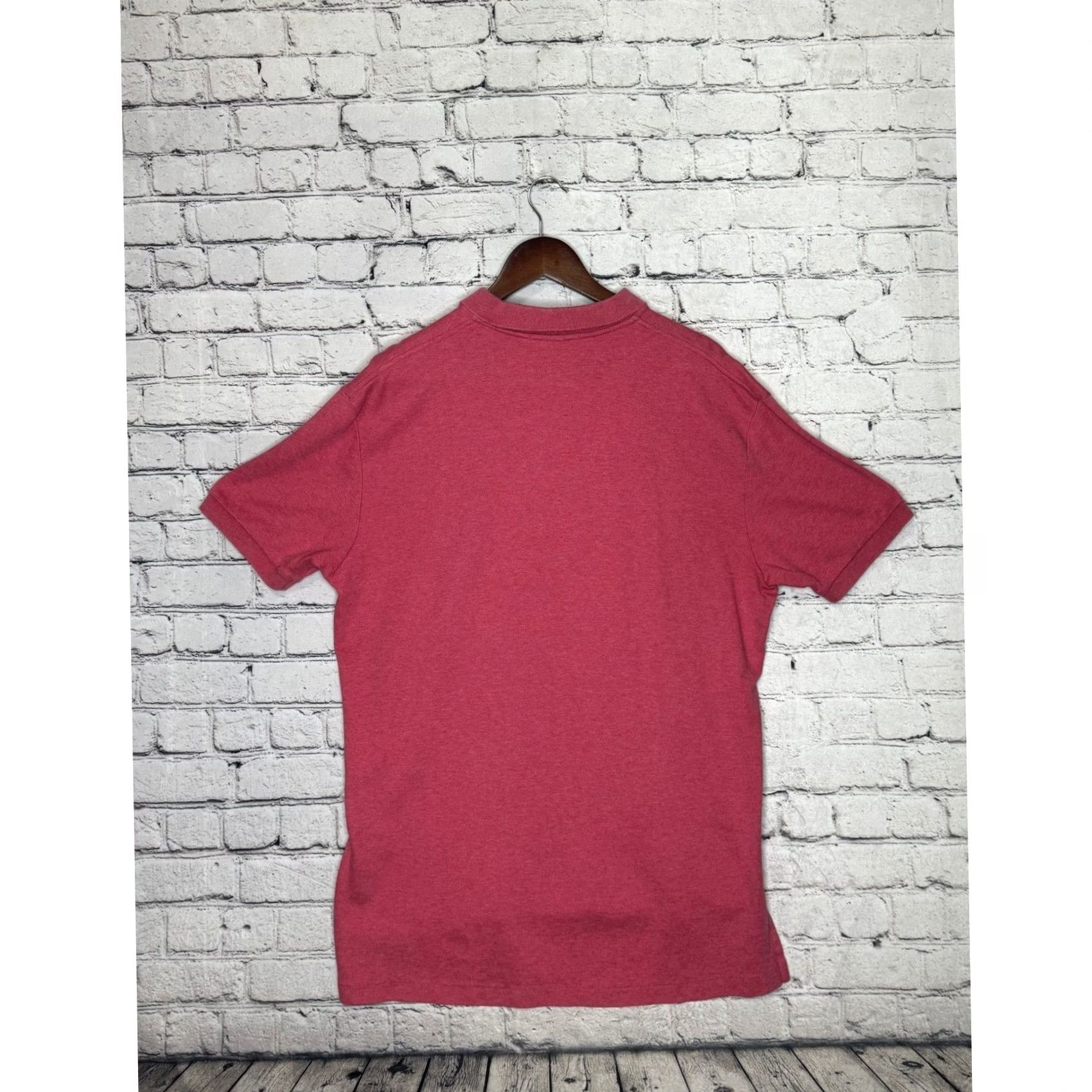 Polo Ralph Lauren Polo Ralph Lauren Polo Shirt Mens Red Heathered Short Sleeve L Size Large Size US L / EU 52-54 / 3 - 6 Thumbnail