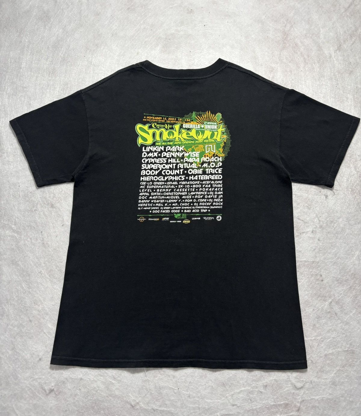 Band Tees Vintage Cypress Hill Smoke Out Tshirt Size US L / EU 52-54 / 3 - 2 Thumbnail