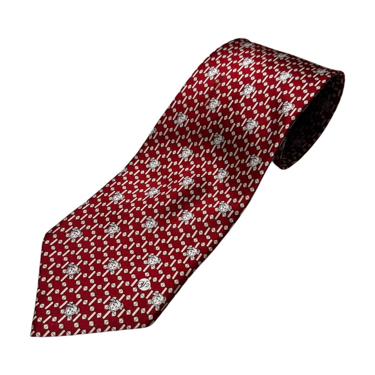 Versace Versace Classic V2 Hand Made 100% SILK Designer Tie 4" WIDTH Size ONE SIZE - 1 Thumbnail