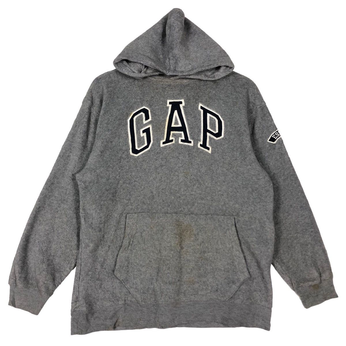 Japanese Brand 🔥90’s Vintage Gap Hoodie Pull Over Big Logo Spell Out Size US XXL / EU 58 / 5 - 1 Thumbnail
