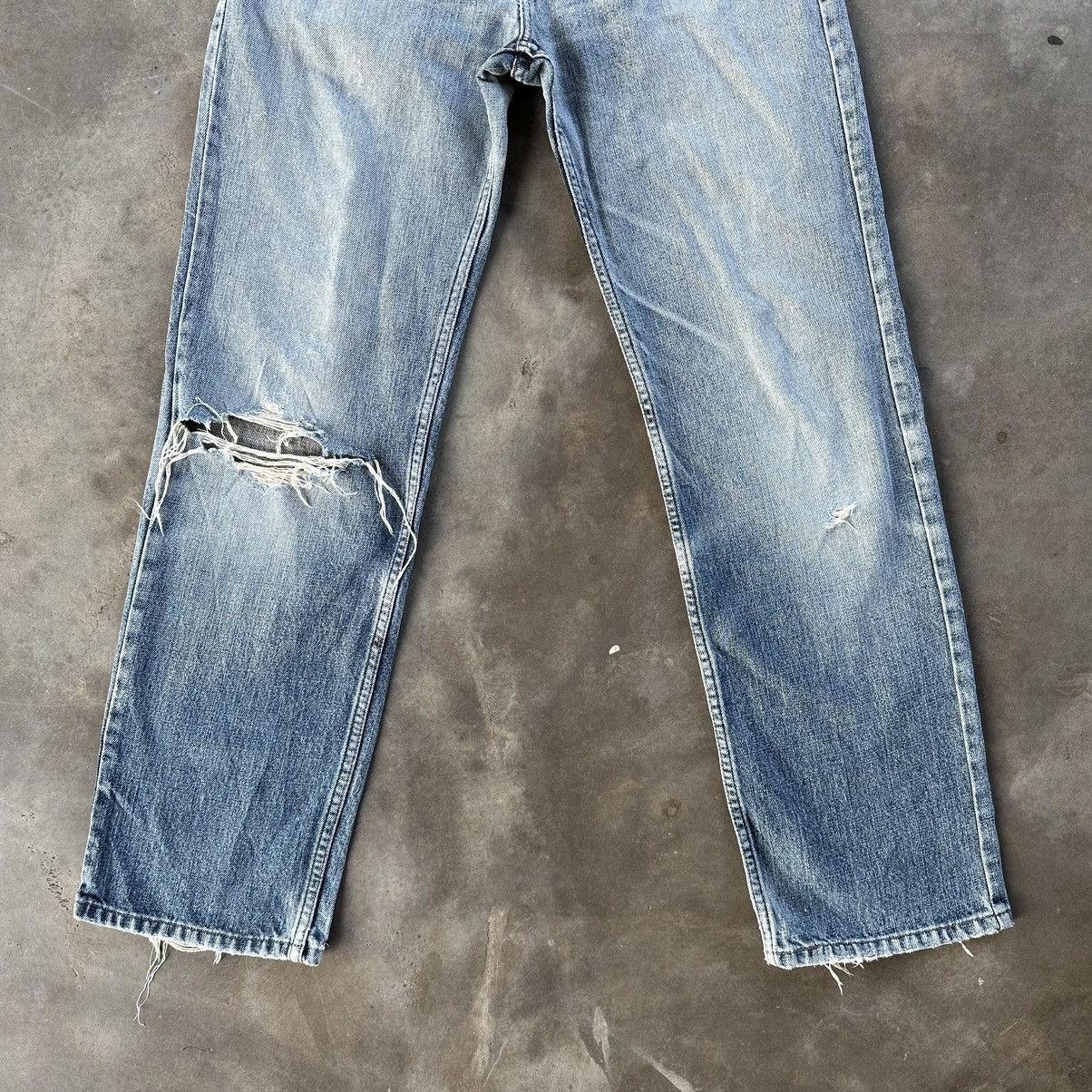 Japanese Brand W32🔥Vintage Levi’s 533 Distressed Faded Denim Jean Pant Size US 32 / EU 48 - 2 Thumbnail