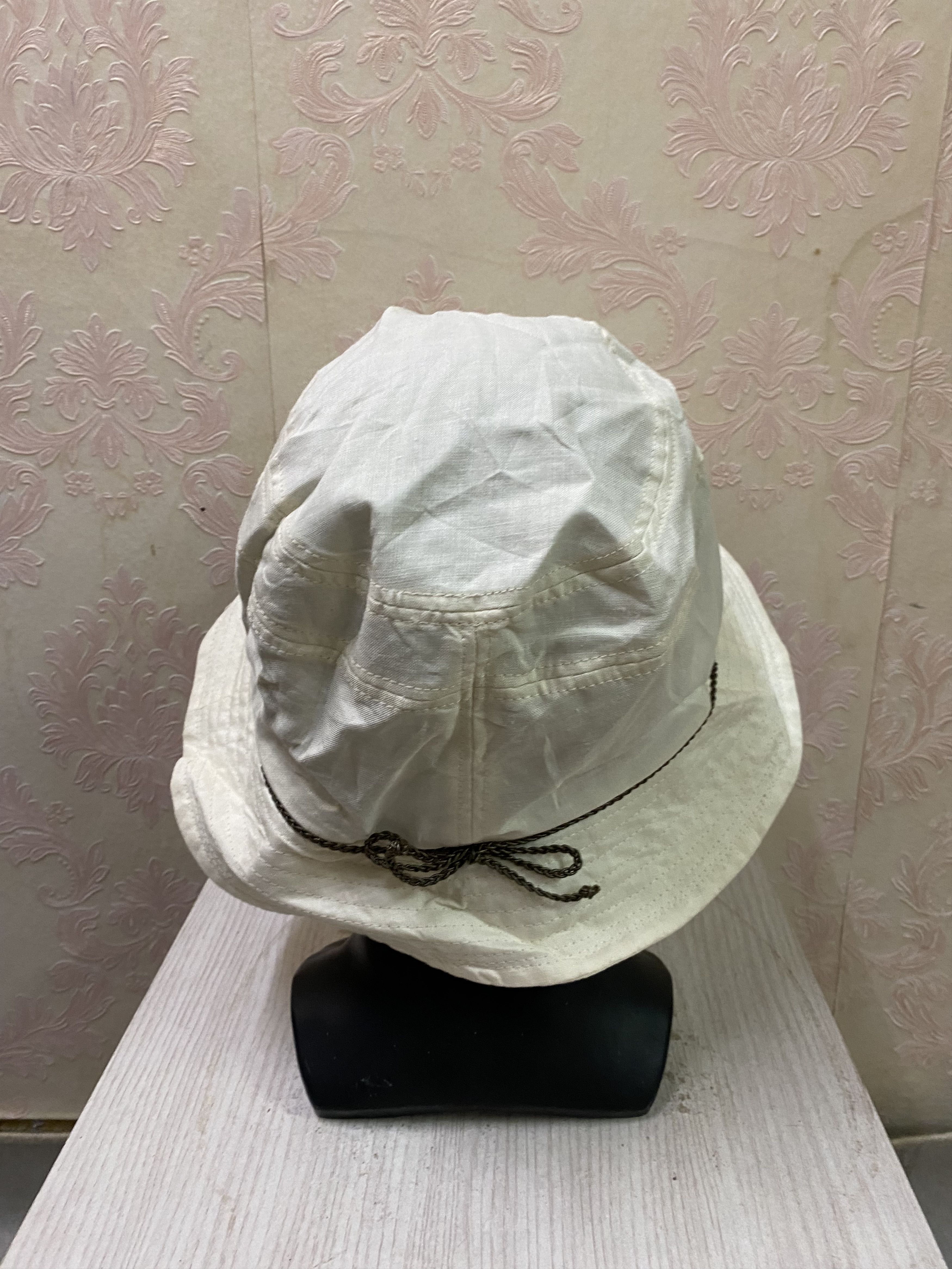 Pierre Cardin × Vintage Vintage Pierre Cardin Plain Bucket Hat Size ONE SIZE - 4 Thumbnail