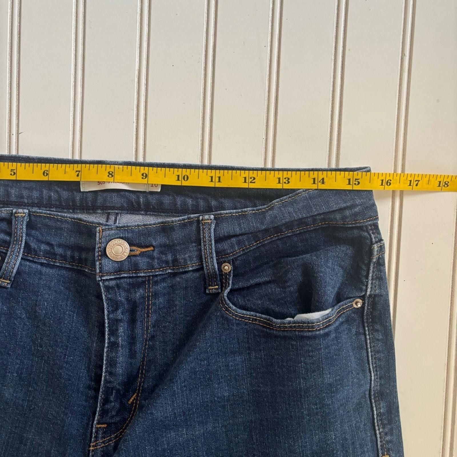 Levi's 10L Levi's Classic 505 Straight Leg Women's Jeans Size 32" / US 10 / IT 46 - 8 Thumbnail