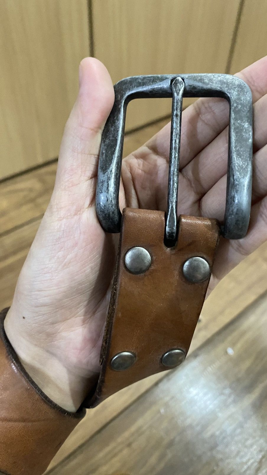 Vintage Y2K vintage belt leather Size ONE SIZE - 3 Thumbnail
