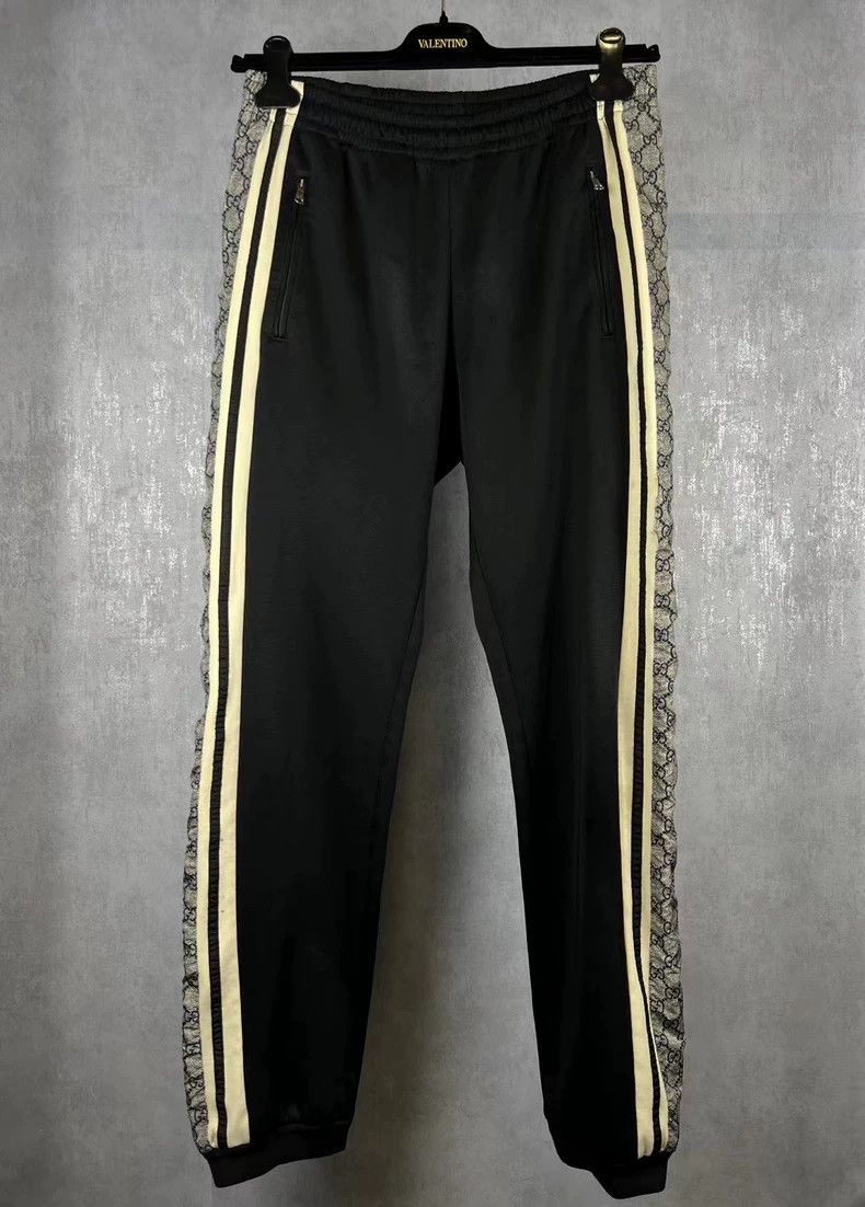 Gucci Gucci Size m Snake-patterned old flower side LOGO trousers Size US 32 / EU 48 - 1 Thumbnail