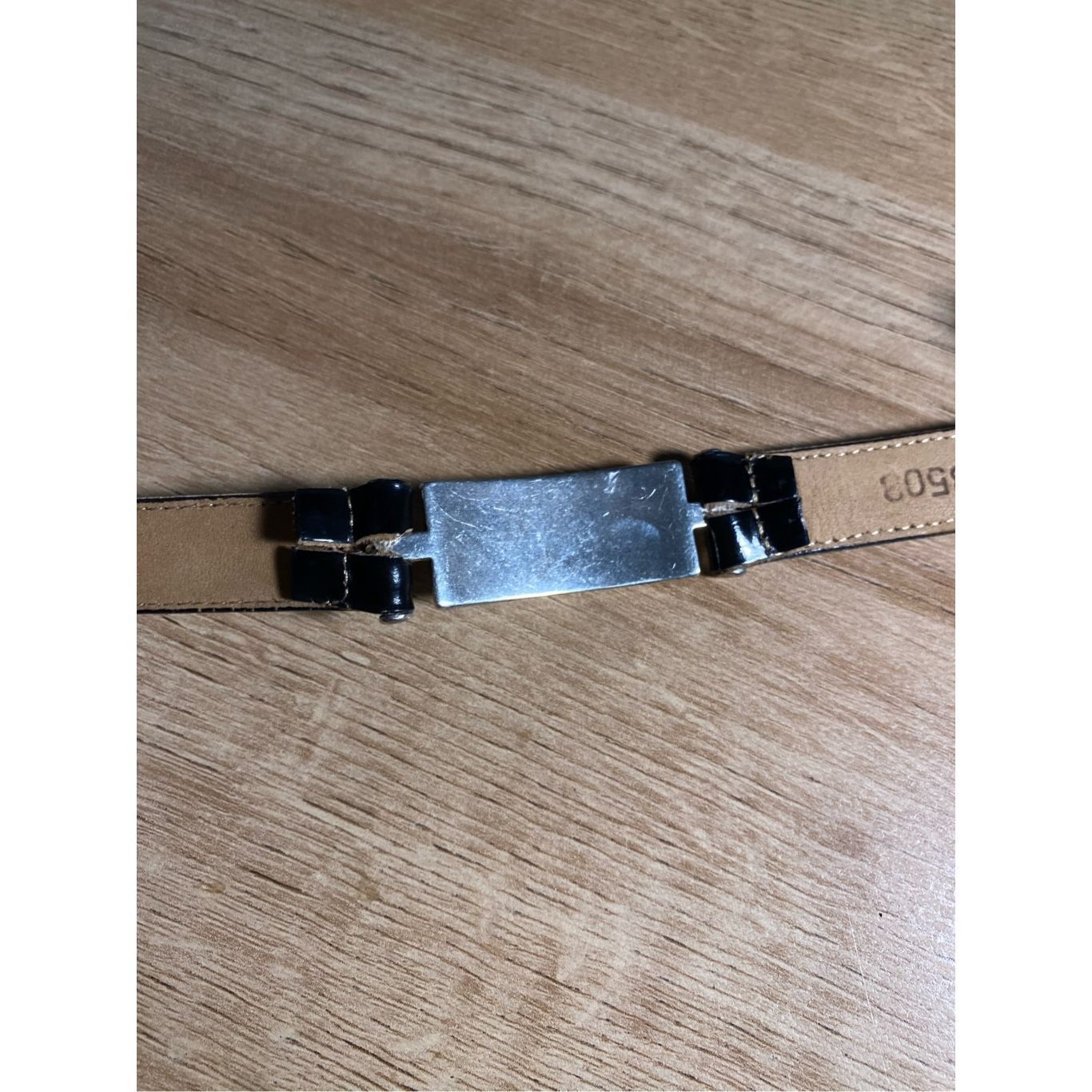 Brighton Brighton Belt - Black Leather with Silvertone Belt-Buckle Size ONE SIZE - 5 Thumbnail