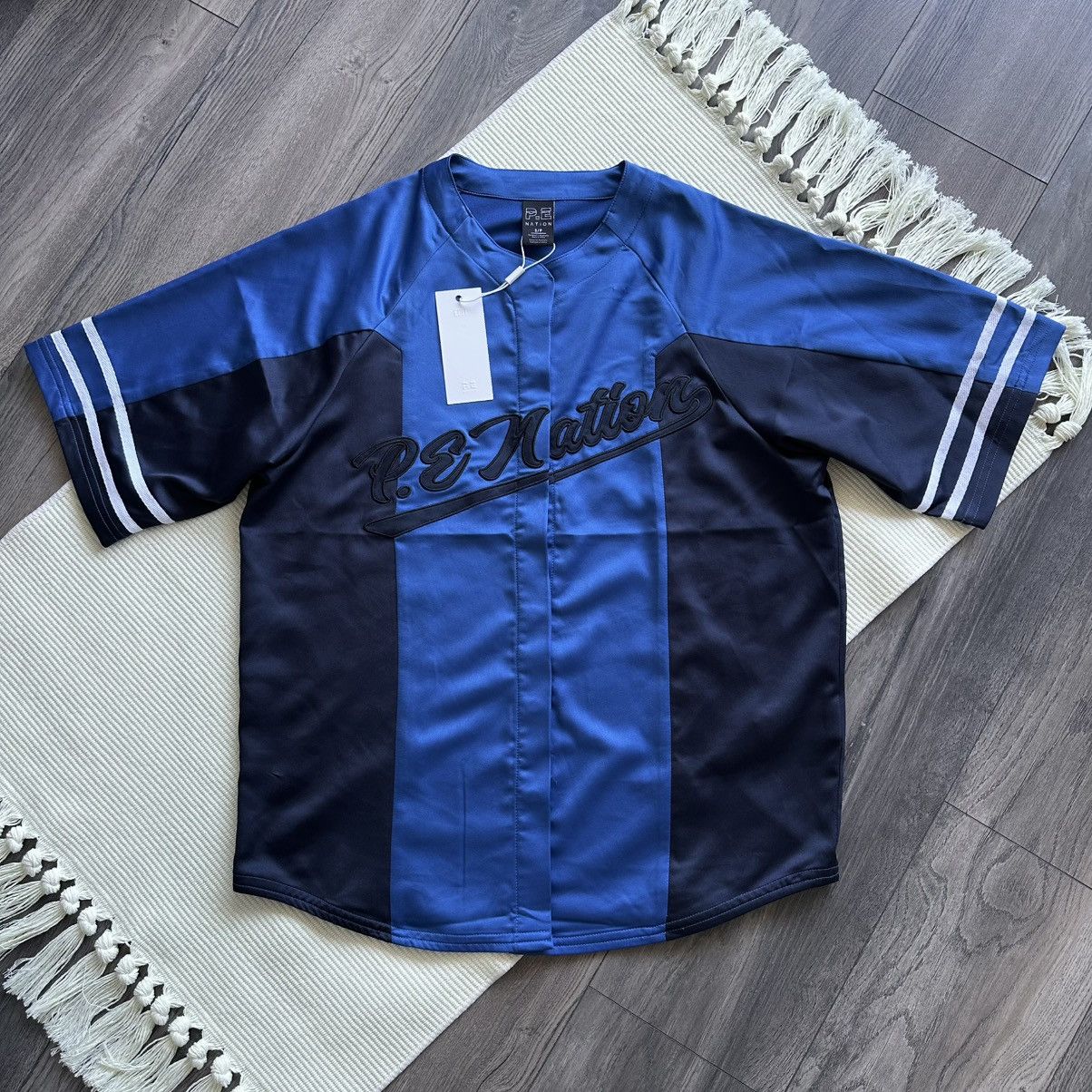 P.E Nation P.E Nation Baserunner Jersey Button-Down Tee Size S / US 4 / IT 40 - 1 Thumbnail