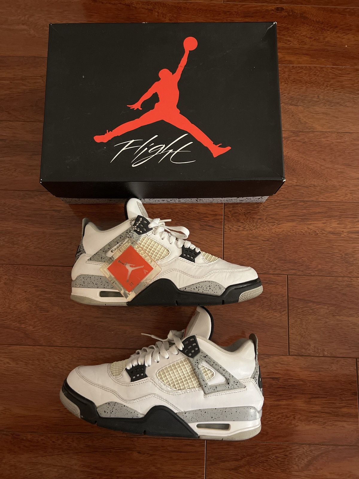 Jordan Retro 4 White Cement