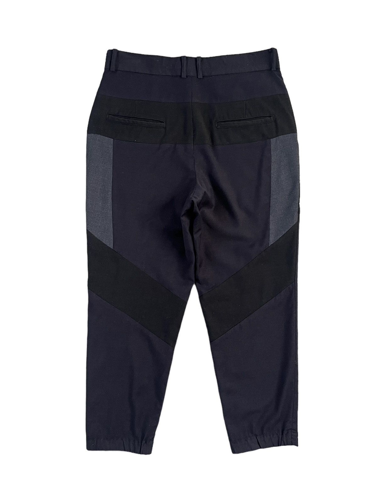 CABANE de ZUCCa × Issey Miyake × Zucca 1990 Zucca Multicolor Rebuilt Wool Balloon Pants Size US 33 - 1 Thumbnail