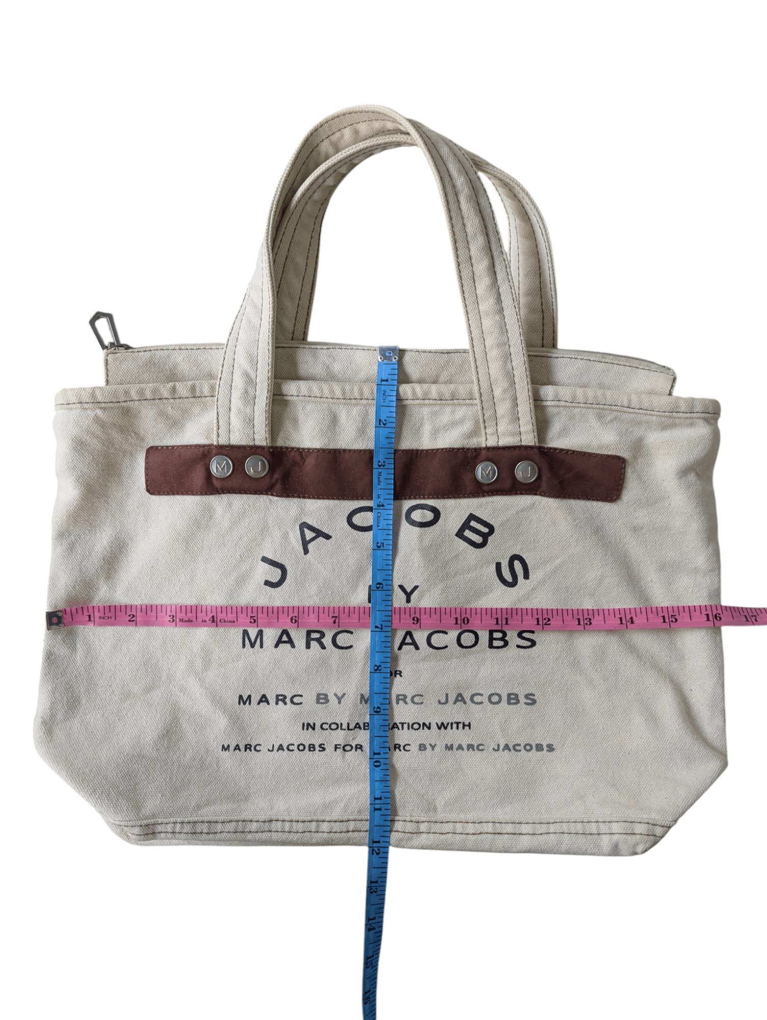 Marc Jacobs Marc Jacobs Canvas Tote Bag Size ONE SIZE - 12 Thumbnail