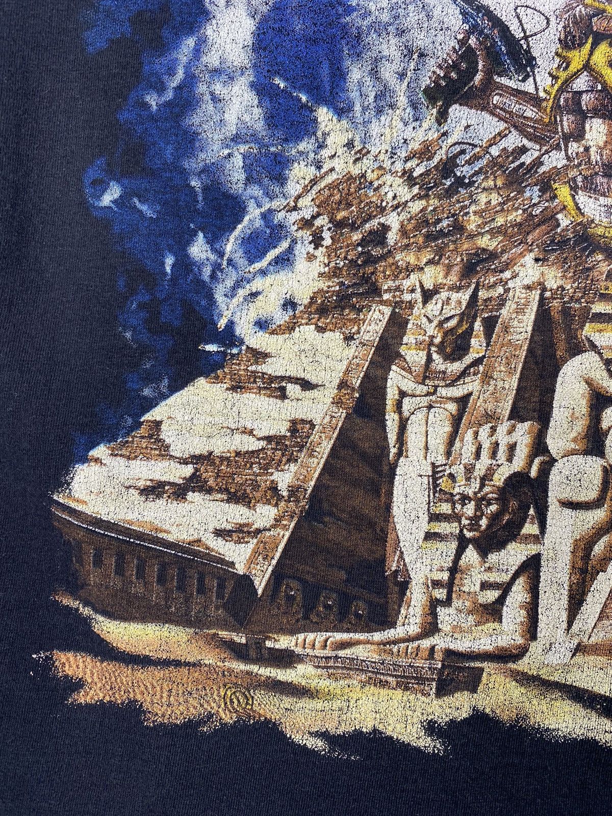 Band Tees × Iron Maiden × Vintage Iron Maiden Back In Time Metal Rock Band Graphic T Shirt Size US M / EU 48-50 / 2 - 10 Thumbnail