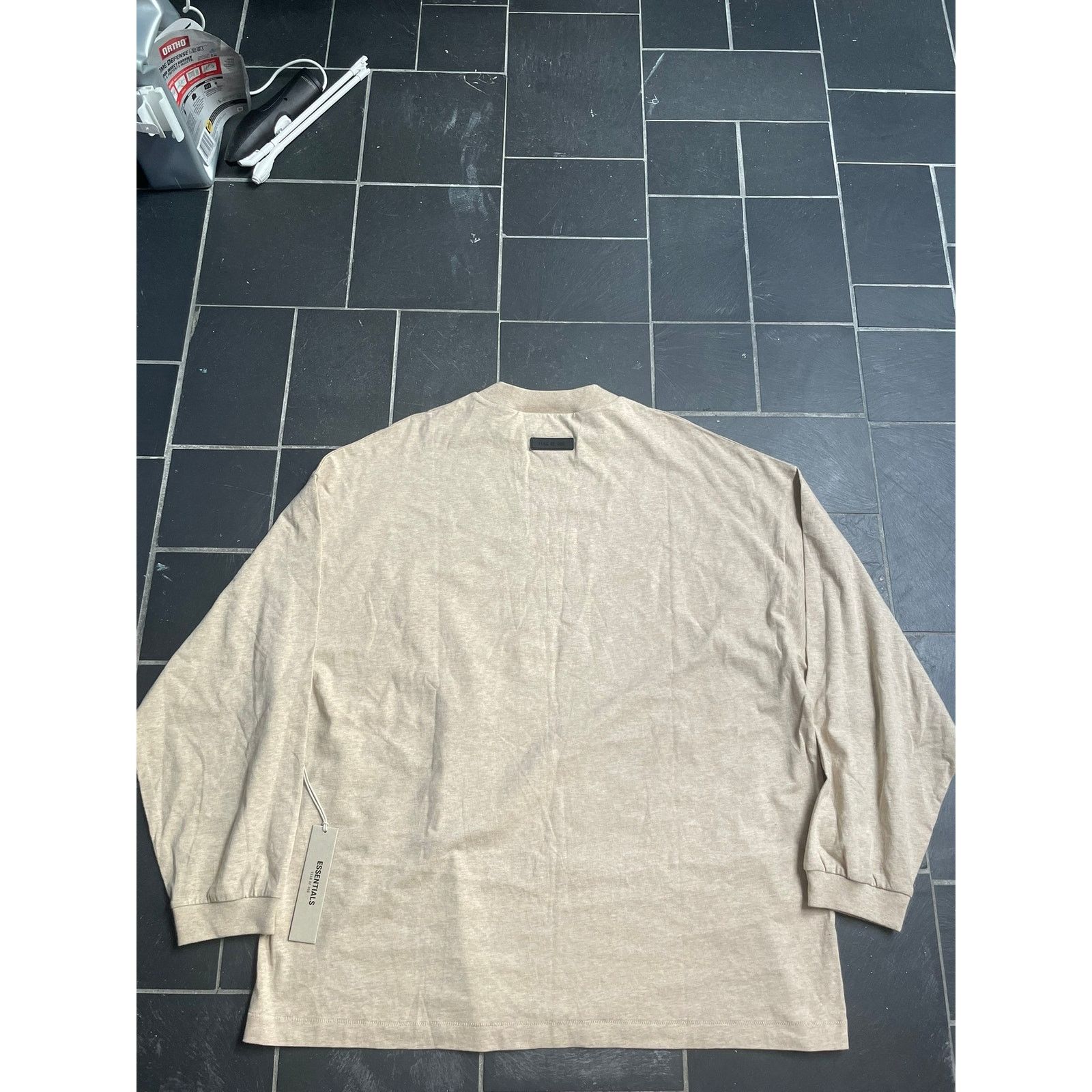 Essentials Essentials Fear Of God Tan Oversized Long Sleeve Size US M / EU 48-50 / 2 - 3 Thumbnail