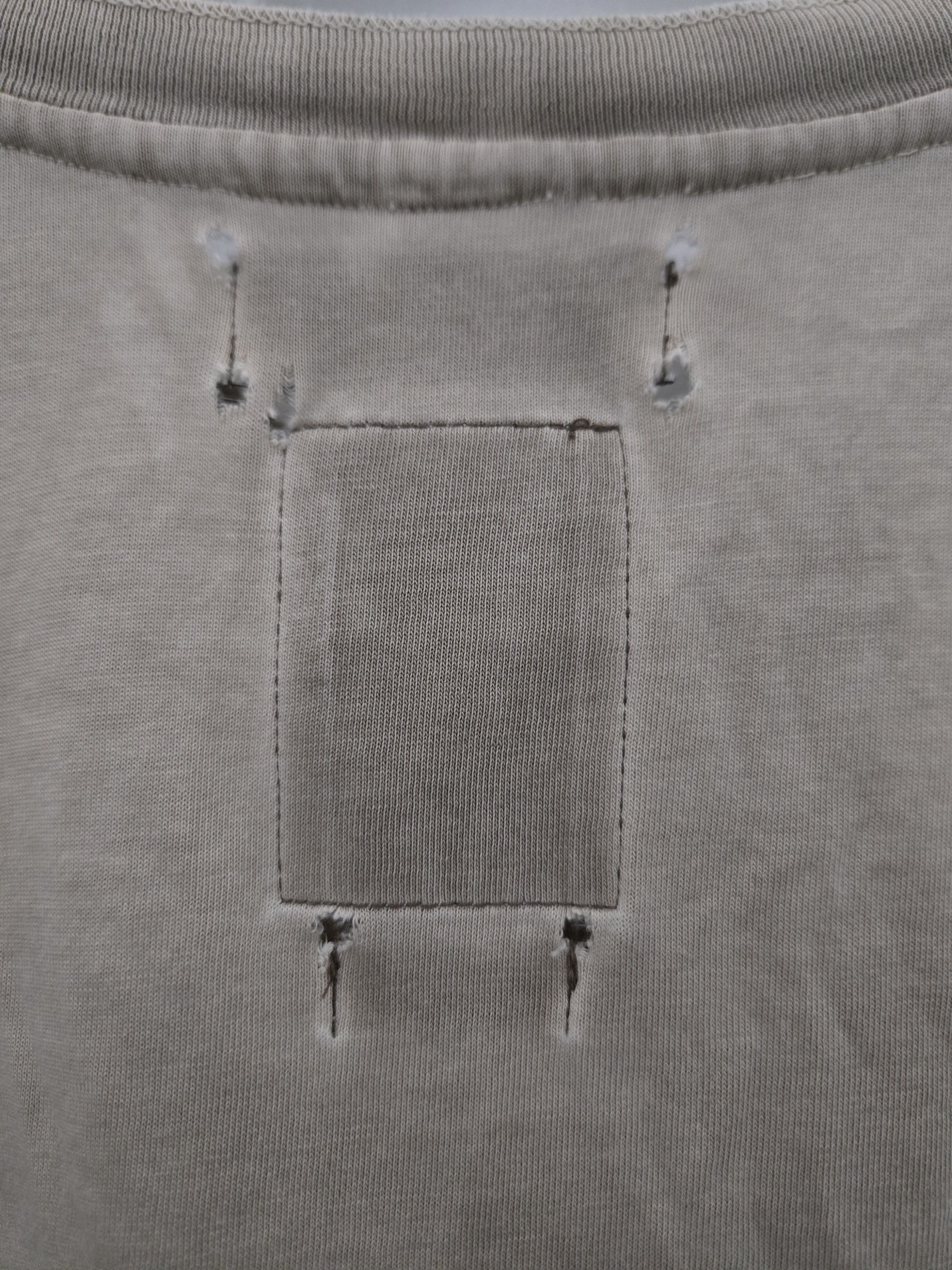 Visvim Visvim Beige Short Sleeve Cotton Henley Tee Shirt T-shirt Size US L / EU 52-54 / 3 - 4 Thumbnail