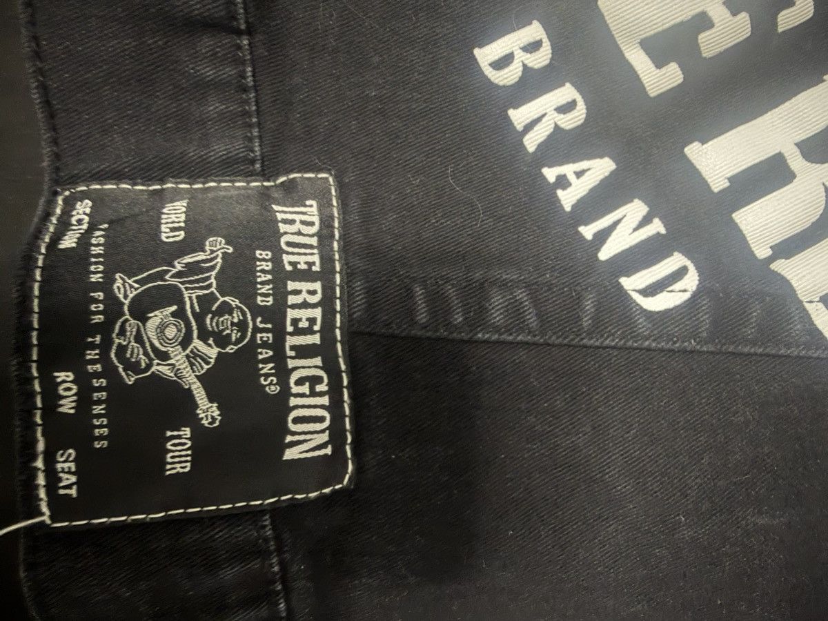 True Religion True religion black/white jean jacket Size US XXL / EU 58 / 5 - 4 Thumbnail