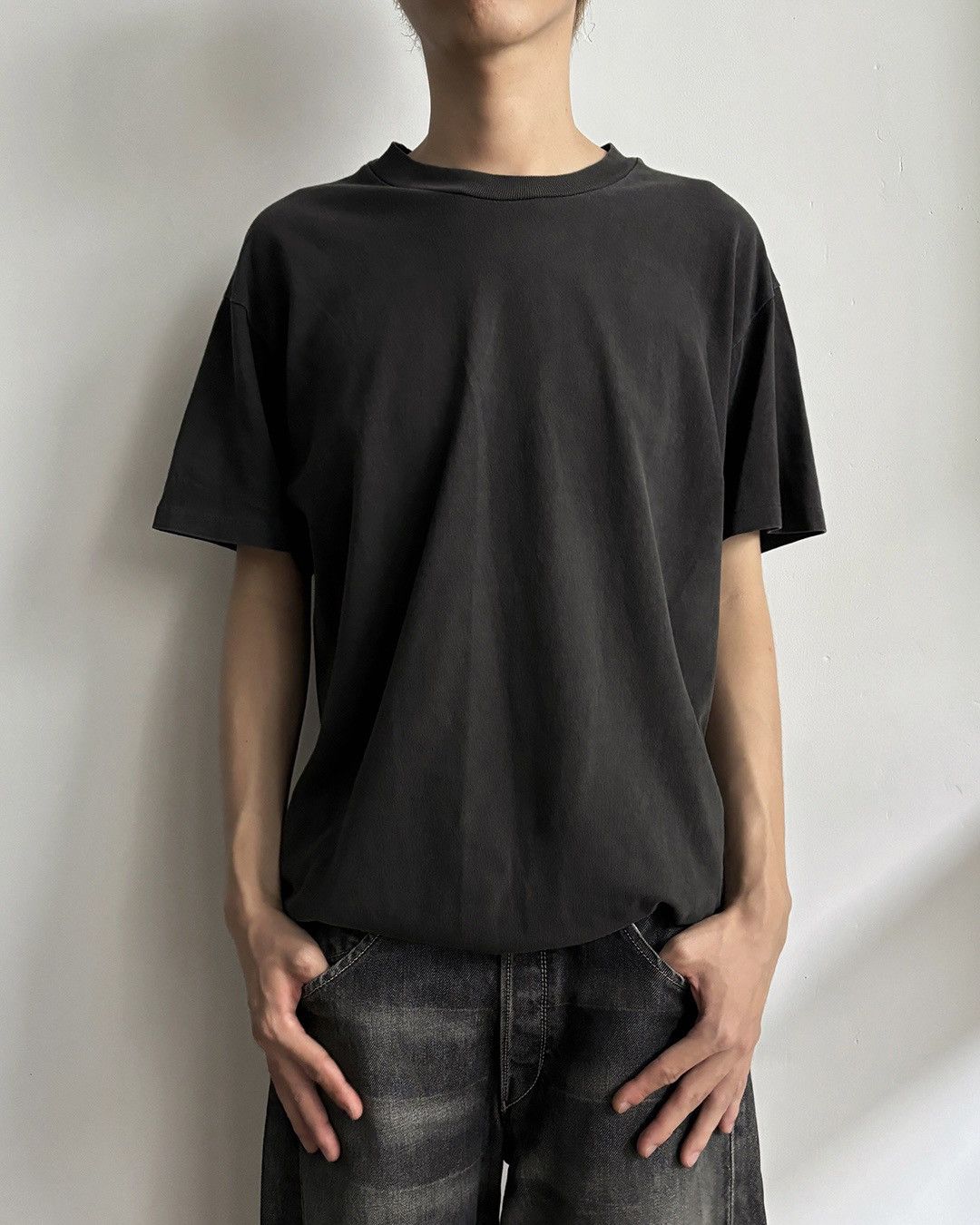 Hanes vintage 1980-1990s hanes blank t-shirt Size US L / EU 52-54 / 3 - 1 Thumbnail