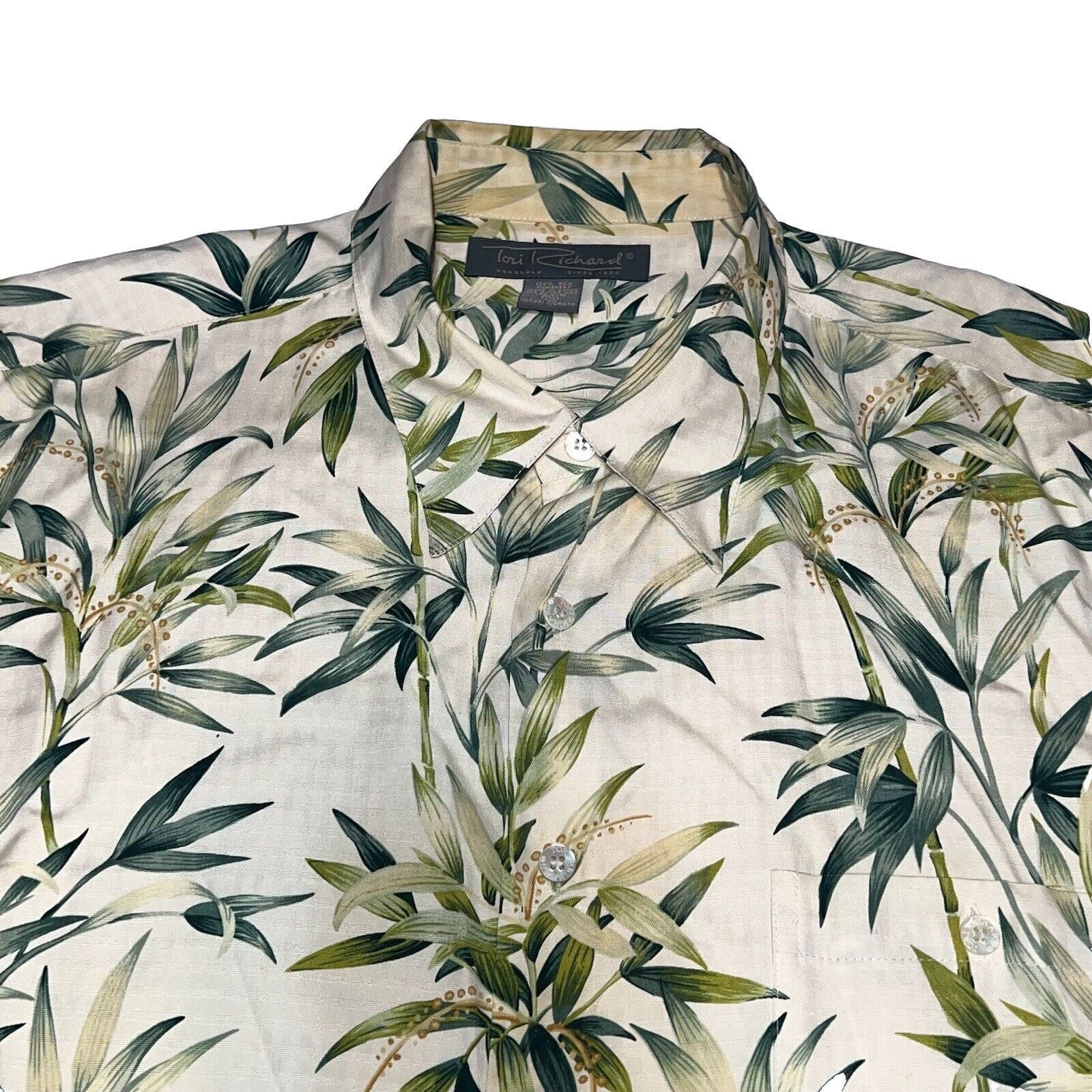 Tori Richard Tori Richard Hawaiian Shirt Men’s 2XL Floral Aloha Camp Size US XXL / EU 58 / 5 - 2 Thumbnail