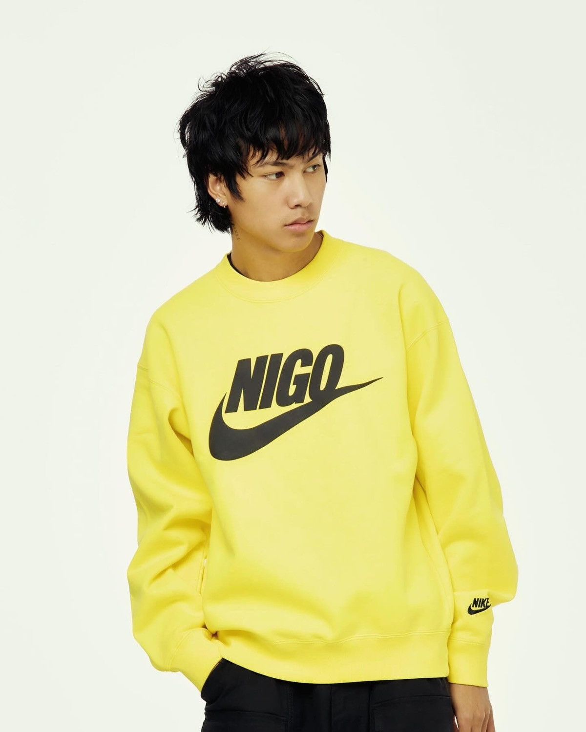 Nigo × Nike 🔥Nike x Nigo Fleece Crewneck Sweatshirt Size US M / EU 48-50 / 2 - 5 Thumbnail