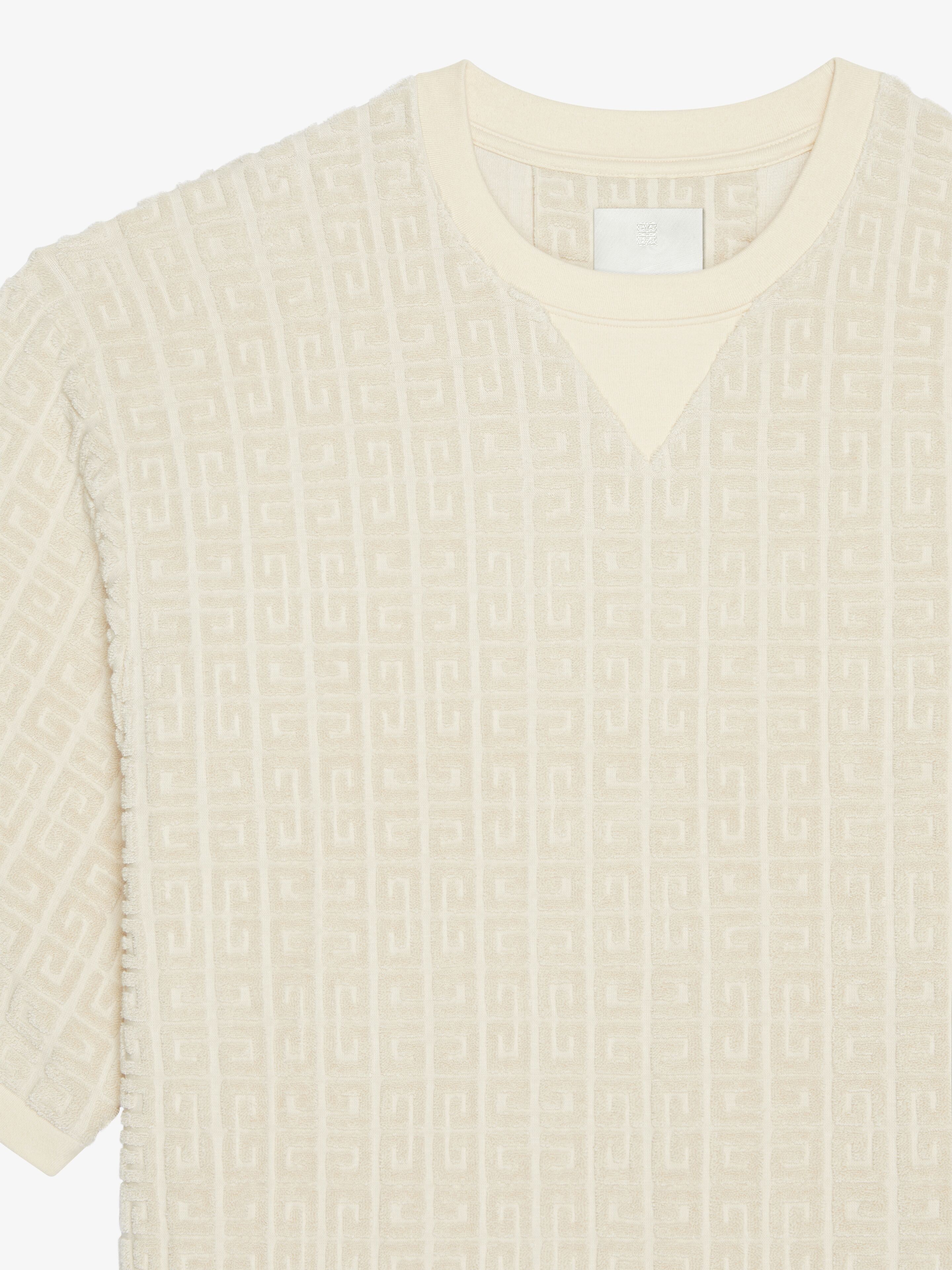 Givenchy o1w1db10925 Standard Short Sleeve Base Shirt in Ivory Size US L / EU 52-54 / 3 - 5 Thumbnail
