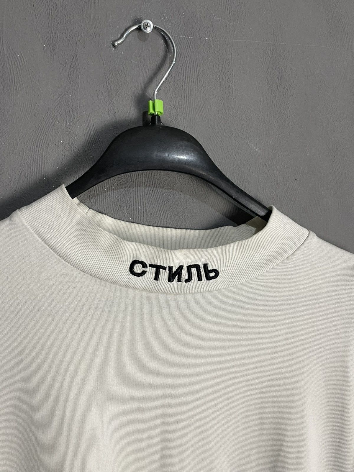 Heron Preston Heron Preston Long Sleeve Mock Neck Size US M / EU 48-50 / 2 - 2 Thumbnail