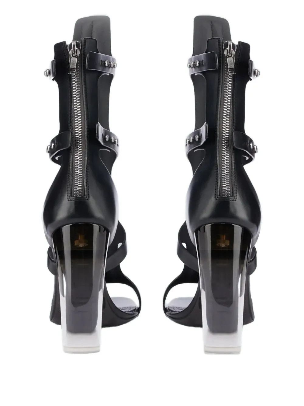 Rick Owens o1y0126 Leather Gladiator Sandals in Black Size US 9 / IT 39 - 2 Thumbnail