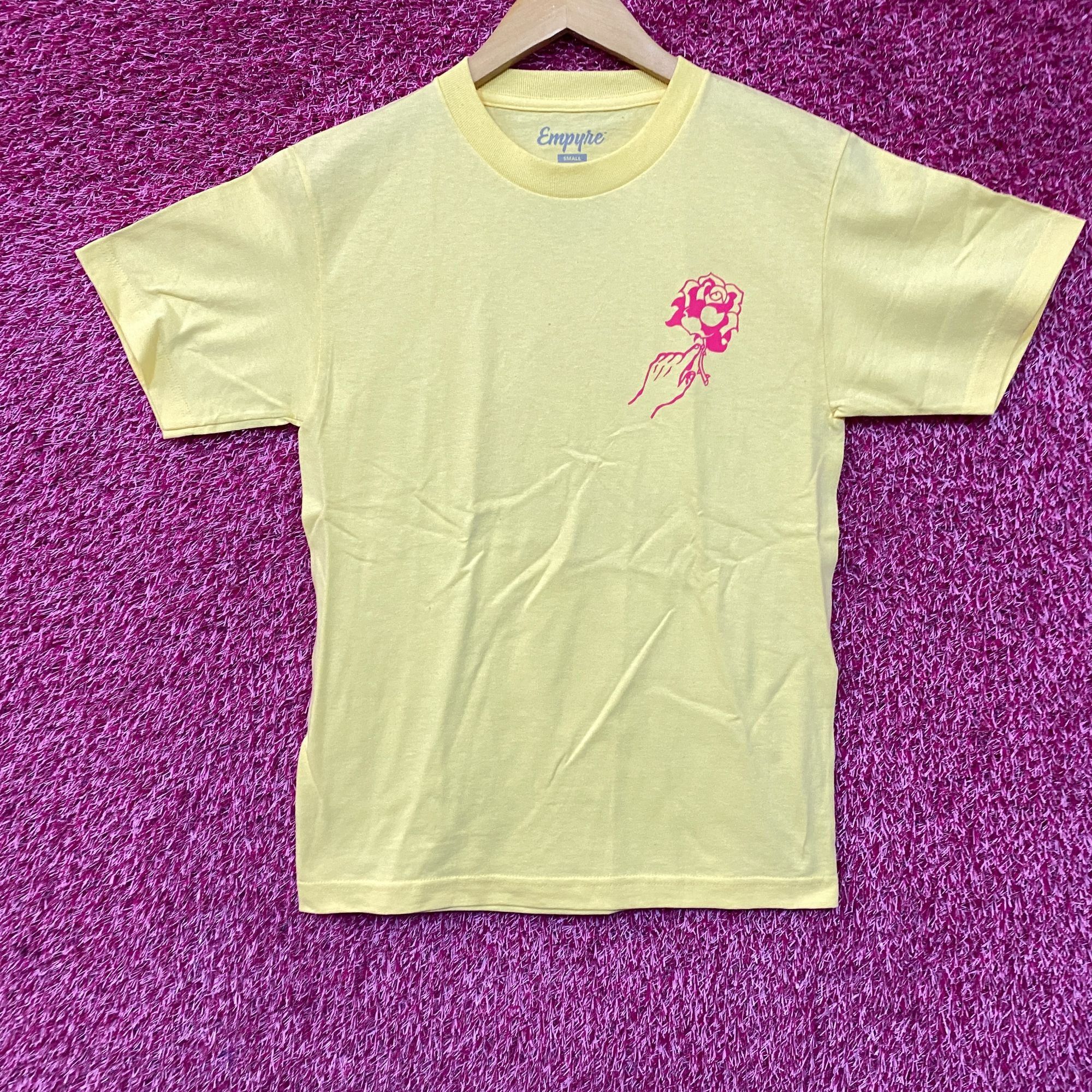Empyre Empyre Love Through Pain Rose Double Sided Graphic Yellow T Size US S / EU 44-46 / 1 - 1 Thumbnail