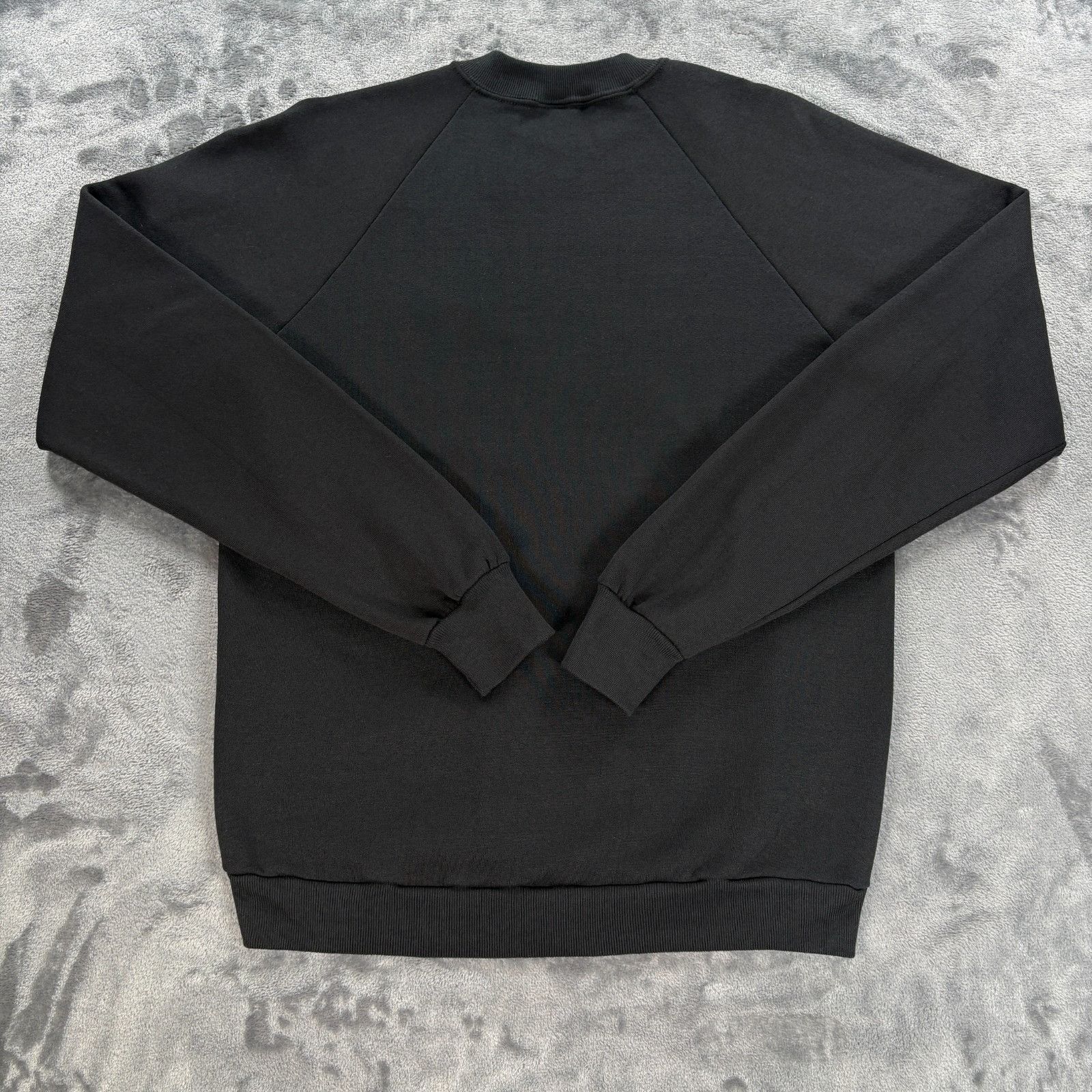 Jerzees Vintage 90s Jerzees Sweatshirt Size L Black Blank New Withou Size US L / EU 52-54 / 3 - 2 Thumbnail