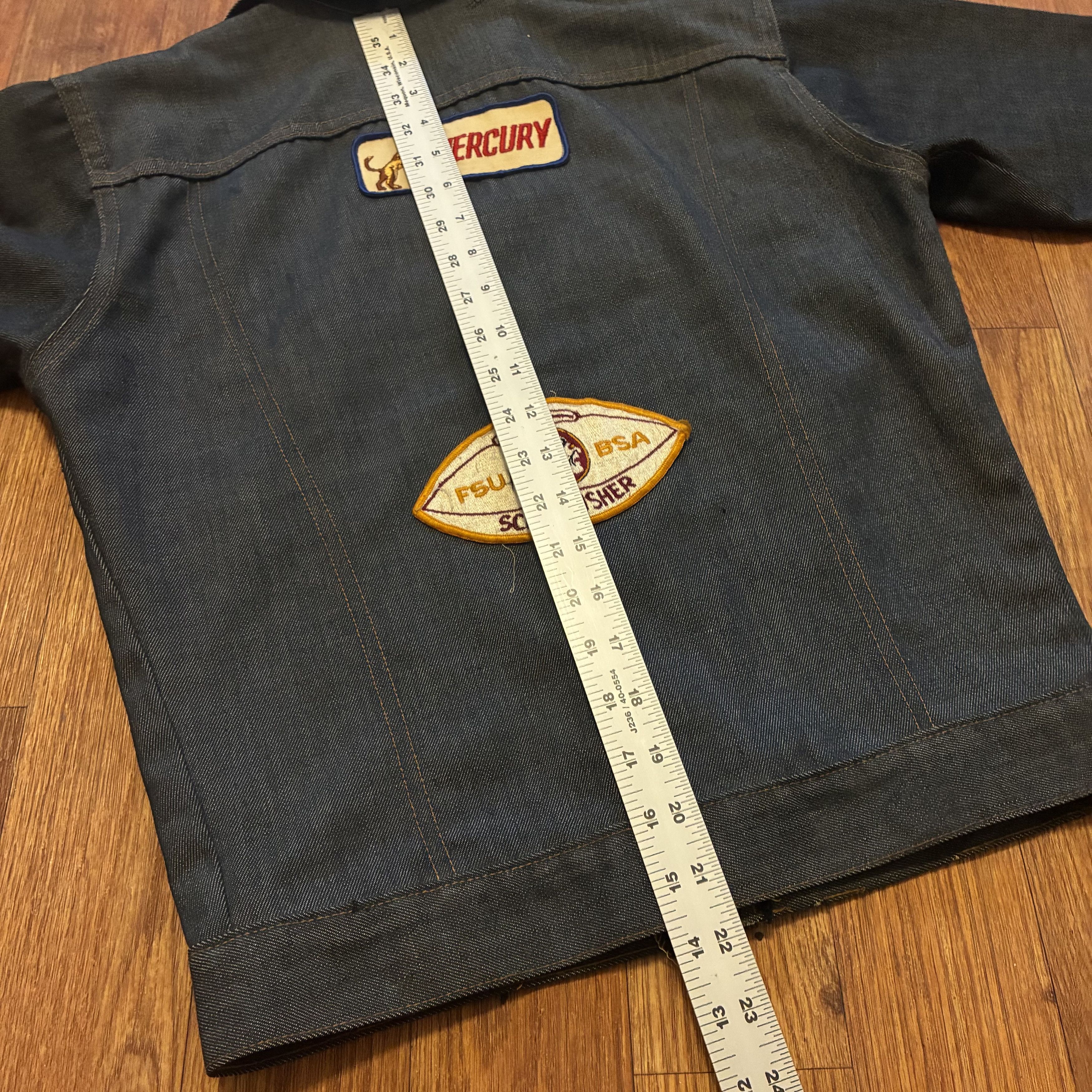 Levi's Vintage Clothing Vintage 70s Levi's Orange Tab Patched Denim Jacket Size S / US 4 / IT 40 - 7 Thumbnail