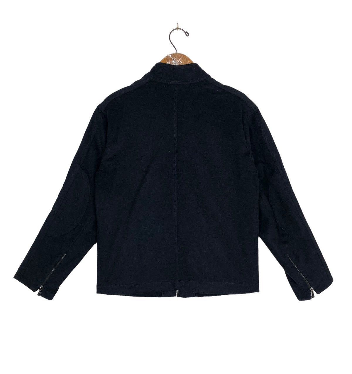 Alfred Dunhill Rare‼️ Alfred Dunhill Wool Zipper Jacket Made Italy Riri Zip Size US S / EU 44-46 / 1 - 6 Thumbnail