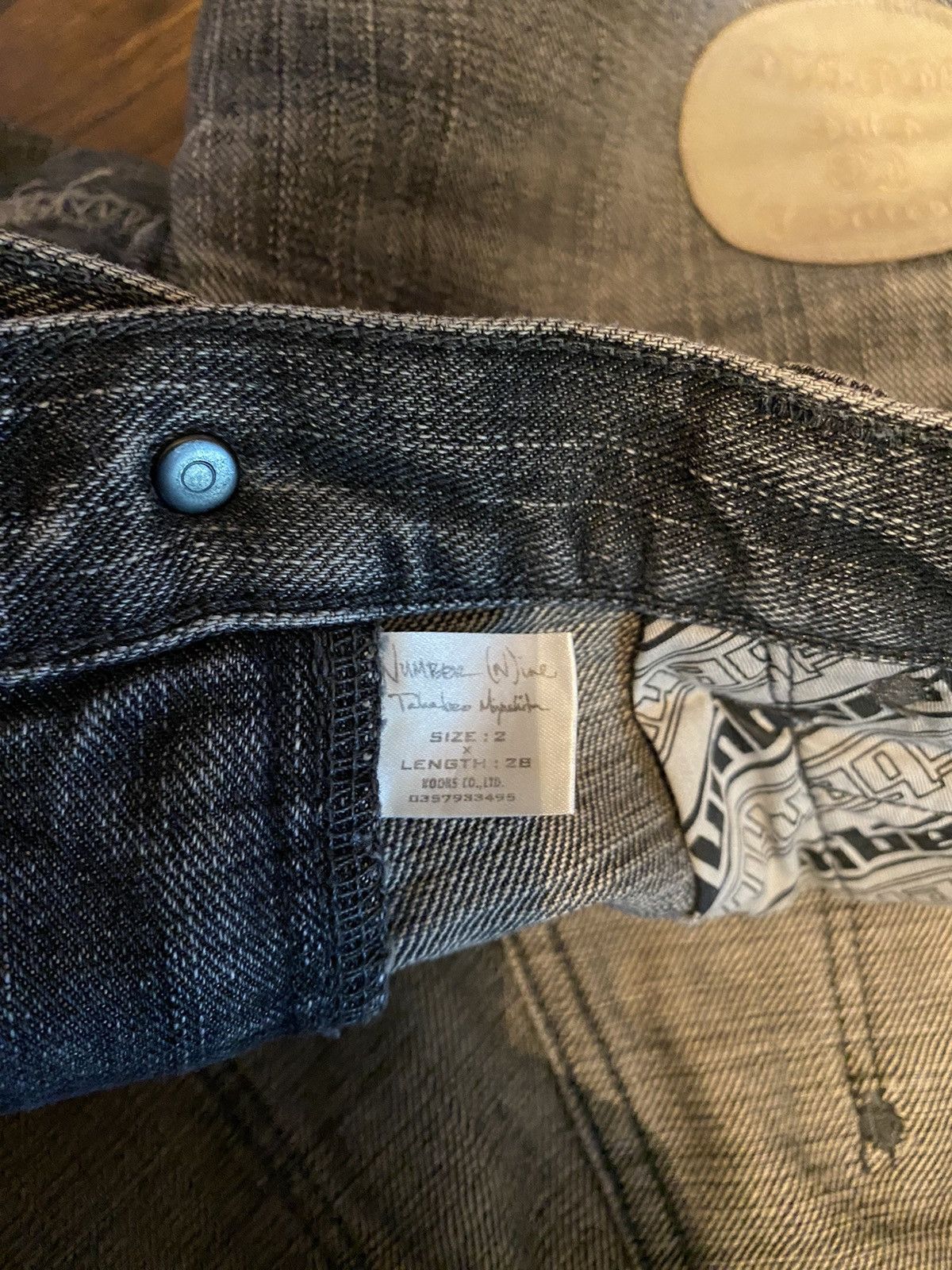 Japanese Brand × Number (N)ine × Takahiromiyashita The Soloist. Number (N)ine 04AW “give peace a chance” denim cut off Size US 30 / EU 46 - 10 Thumbnail