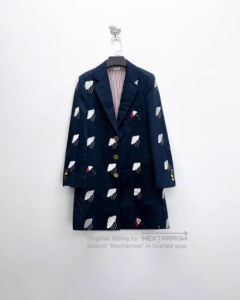 Thom Browne Thom Browne Navy Coat Size M / US 6-8 / IT 42-44 - 1 Thumbnail