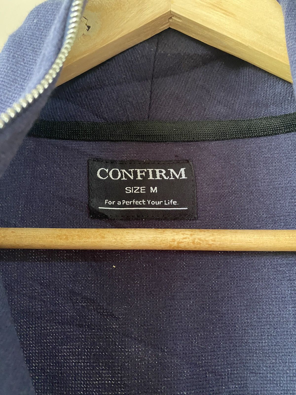 Japanese Brand CONFIRM JAPAN FULL ZIP SWEATSHIRT 90s PUNK GRUNGE LGB Size US S / EU 44-46 / 1 - 3 Thumbnail