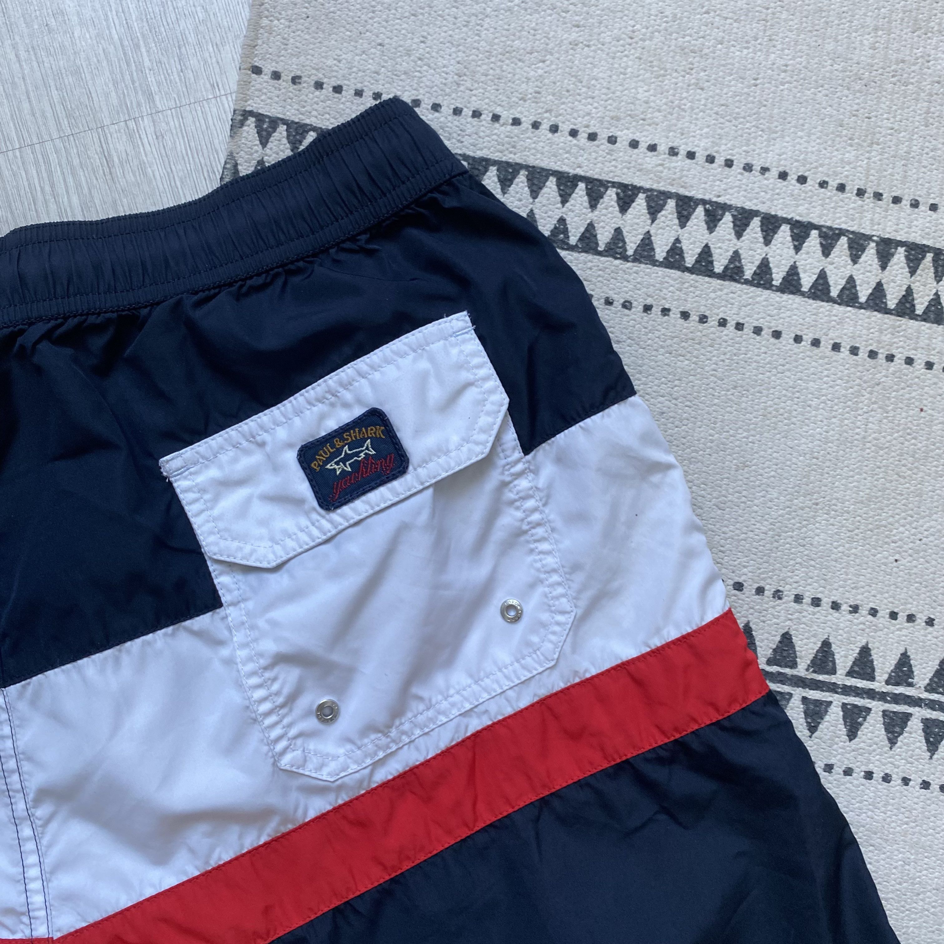 Paul & Shark Luxury Designer Paul Shark swim shorts nylon Orlebar Brown Size US 34 / EU 50 - 9 Thumbnail