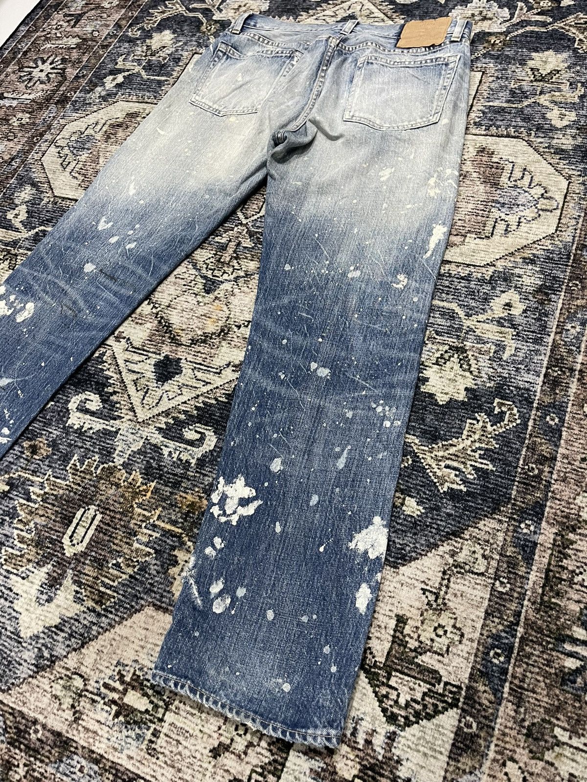 Hysteric Glamour Vintage Hysteric Glamour RNA Selvedge Paint Splash Denim Size US 33 - 9 Thumbnail
