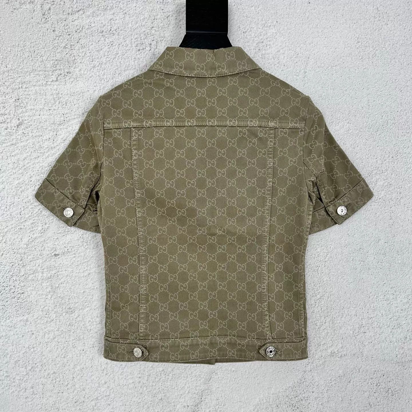 Gucci Gucci GG monogram all over denim shirt 36 Size XS / US 0-2 / IT 36-38 - 2 Thumbnail