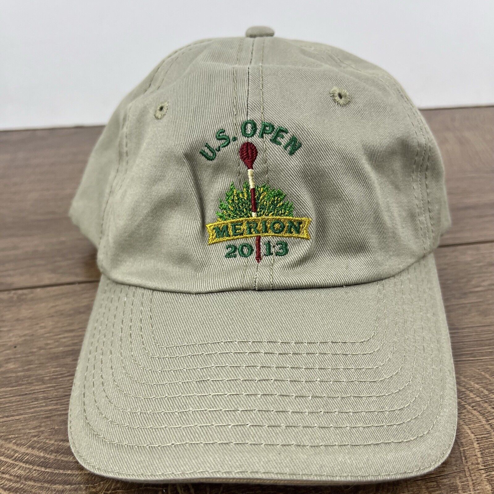 Other US Open Merion 2013 Hat Adjustable Hat Tan Hat Adjustable Br Size ONE SIZE - 5 Thumbnail