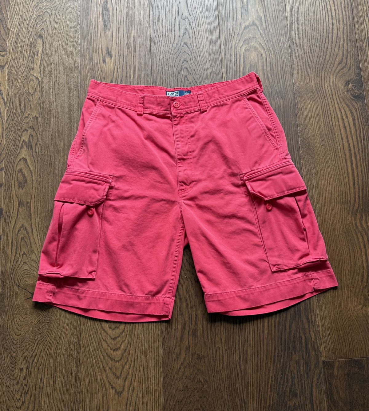 Polo Ralph Lauren Vintage Polo Ralph Lauren Cargo Military Utility Shorts Size US 36 / EU 52 - 1 Thumbnail
