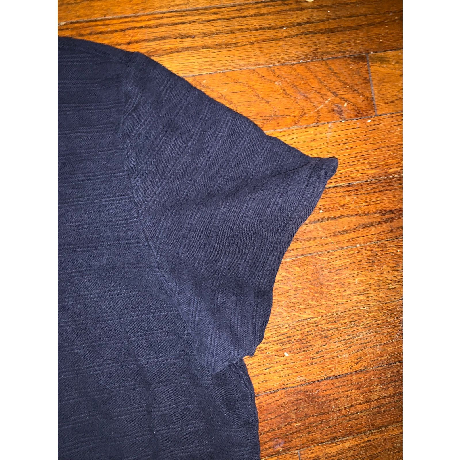 Calvin Klein Calvin Klein Slim Fit Polo Shirt Black Embossed Fabric Mens Size US L / EU 52-54 / 3 - 3 Thumbnail