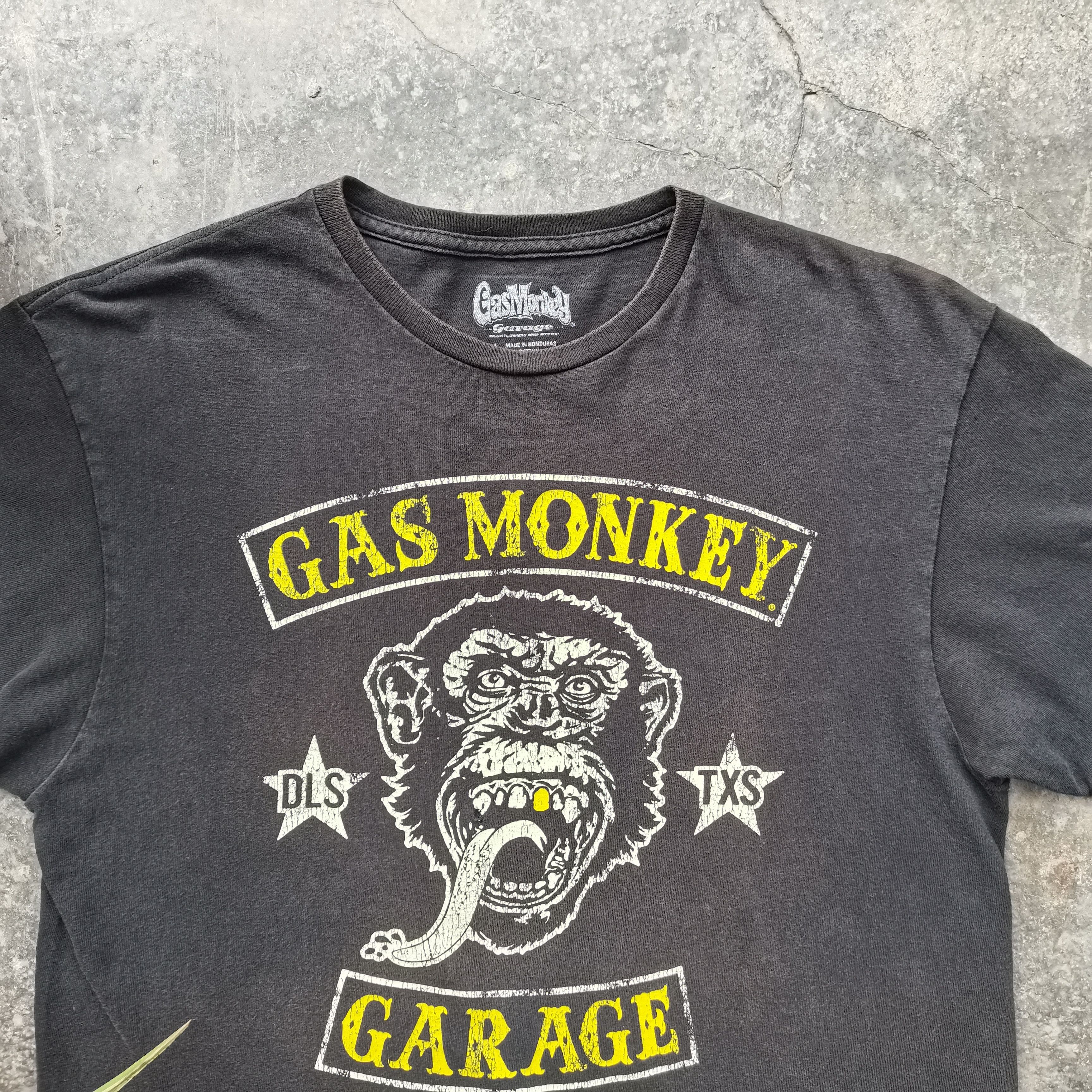 GAS × Vintage Vintage GAS MONKEY GARAGE Black Tee Size US L / EU 52-54 / 3 - 3 Thumbnail