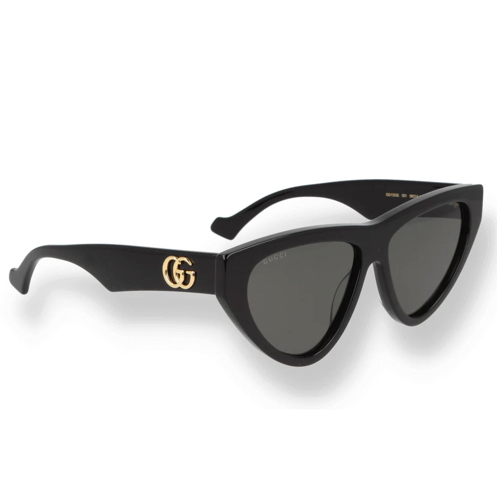 Gucci NEW Gucci Sunglasses GG1333S 001 Black Grey Women Authentic Size ONE SIZE - 3 Thumbnail
